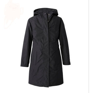 Patagonia Women’s H2OFF Raincoat | Black | Mesh-Lined Waterproof Jacket | L